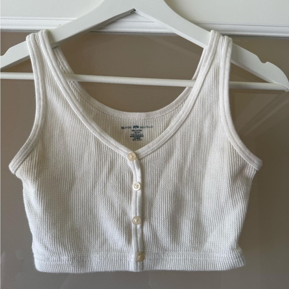 Brandy Melville White Tank top